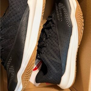 Skechers Black and White Viper Court Sneakers